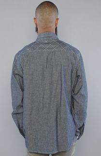 MHI by Maharishi The Denim Buttondown Shirt in Chambray Blue