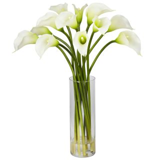 Large Artificial Silk Calla Lily Flower Arrangement