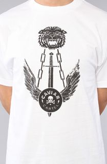 Caviar Cartel The Winged Authority Tee in White