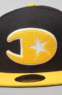 DGK The Champs New Era Cap in Black Yellow