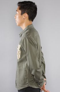 Publish The Langden Buttondown Shirt in Olive