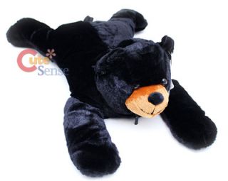 fiesta black bear peek a boo plush transforming pillow