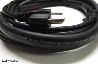Hosa PPC 150 Powered Speaker Cable XLR NEMA IEC 50ft