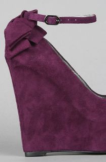 Sole Boutique The Sweet Thing Shoe in Plum