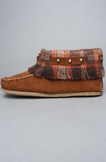 Zigi Shoes The Bernie Moccasin in Chestnut