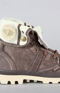 Palladium The Pallabrouse Baggy Sneaker in Chocolate