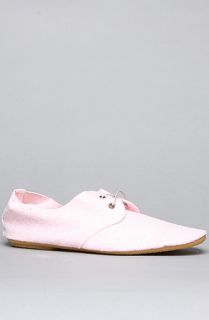 Anniel The Derby Glitter Shoe in Clear Pale PinkExclusive  Karmaloop