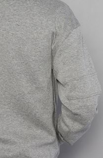 Fila The Two Tone Hoody in Heather Grey Black