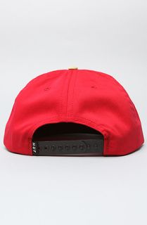 HUF The Hail Mary Classic H Snapback Cap in Red