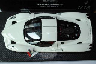 BBR 118 Ferrari Enzo Diecast Model Color White (NoHE180045)Limited