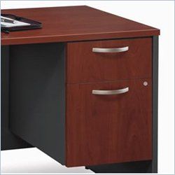  Furniture Series C 2 Drawer Wood File Storage Pedestal Filing Cabinet