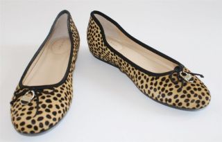  Calvin Klein E0438 Izabell II Ballet Flats Cheetah Leopard