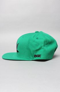 DGK The Stay Smokin Snapback Cap in Green