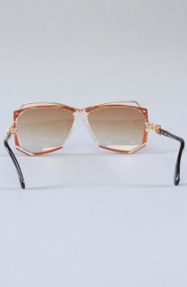 Vintage Eyewear The Cazal 188 Sunglasses in Clear Orange Blue