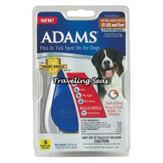 Adams Spot on Flea and Tick Medicine with Applicator Dog XLarge Over