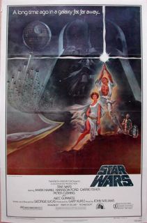 Star Wars Original Movie Poster Very RARE