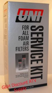 for all your atv needs  uni air filter service kit new