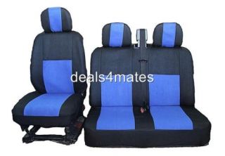 Blue Quality Fabric Seat Covers Fiat Scudo Ducato New