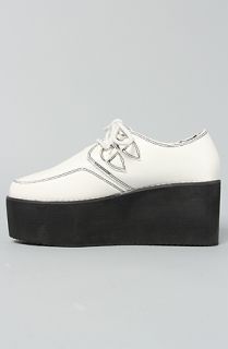 The Kreep Shoe in White Concrete