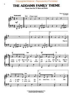 The Halloween Songbook Easy Piano Song Book Sheet Music