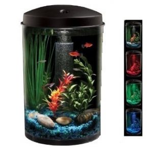 Aquaview 360 Aquarium Kit with LED Light 3 Gallon