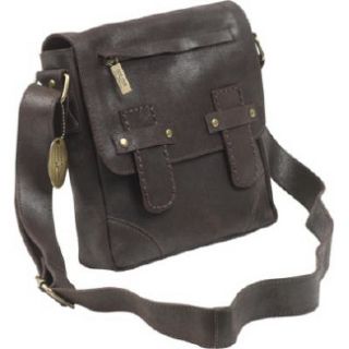 Accessories ClaireChase Londres Man Bag Distressed Brown 