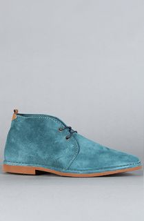 Swear The Davis 5 Boot in Blue Suede Concrete