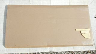 Corecell M scrim board scored 24x 36 inches 2 sheets PVC foam board