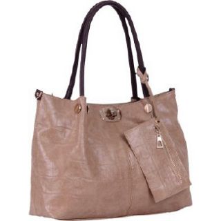 Handbags Mad Style Large Dual Bag Tote Apricot 