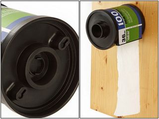 Film Tube Paper Towel Box Tissue Dispenser Toilet Roll Holder Storage
