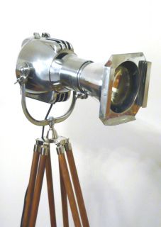 VINTAGE FILM LAMP INDUSTRIAL ANTIQUE FLOOR LOFT LIGHT ART DECO MACHINE