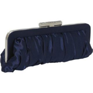 Handbags J Furmani Classic Clutch Navy 