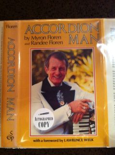 Myron Floren Biography 1st Ed Accordion Man Autographed VG