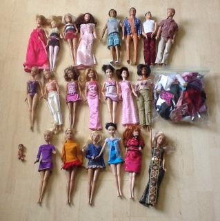  21 Original Barbie Lot
