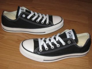 converse all star black and white ox mens 6 womens 8