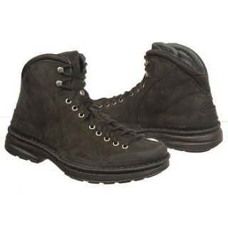 Mens Aetrex Lace To Toe Boot Black 