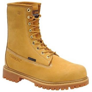 Mens Carolina Shoe 8 WP Wheat Wheat 