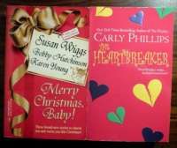  Christmas, Baby   S Wiggs +2 + The Heartbreaker   Carly Phillips, pb