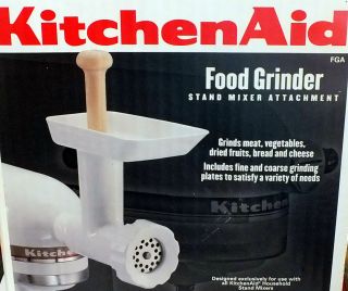 KitchenAid FGA Food Grinder Stand Mixer Attachment NIB
