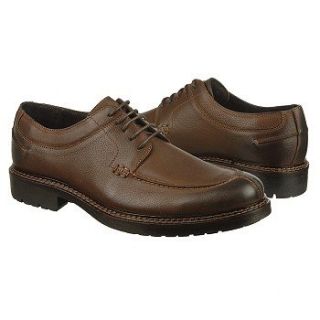 Mens Johnston and Murphy Watts Y Moc Lace Up Brown Burnished Shoes