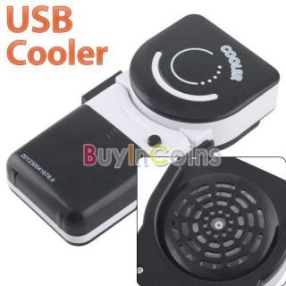  Held USB Mini Smile Face Air Conditioner Cooler Fan Lightweight