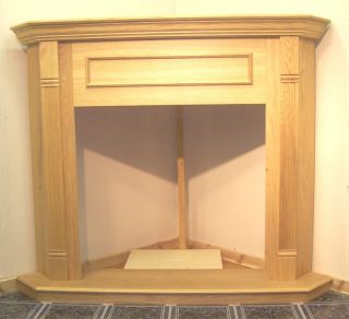  CFM Corner Cabinet for Gas Fireplace 36 Unfinished Model F0C036 Mantel