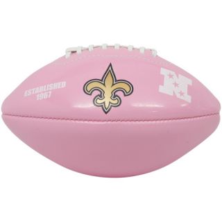  saints pink mini logo football add a touch of feminine charm to your