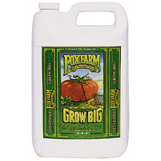 Fox Farm Grow Big Liquid Fertilizer 1 Gallon Free SHIP