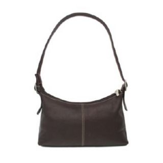 Handbags Piel Shoulder Mini Sachel Chocolate 