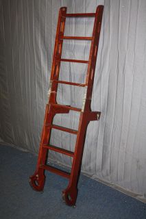 Mahogany Folding Boat Ladder for Bunk or Bunk Bed or Other