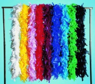  80s Feathered Feather Boa Movie Star Flapper Costume Accessory