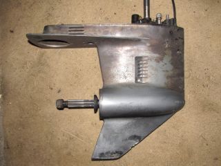 Lower Unit Mercury Mariner 50 60 hp 1980s 3 Cyl. Outboard Gearcase