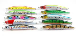  Floating Extra Long Minnow Bass Crankbait Fishing Lures LH135