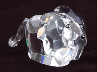 Vintage Signed Swarovski Crystal 887731 Luvlots Lee Roy Lion Figurine